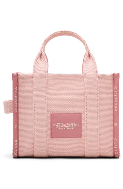 Shop Marc Jacobs The Jacquard Small Tote Bag In Rose