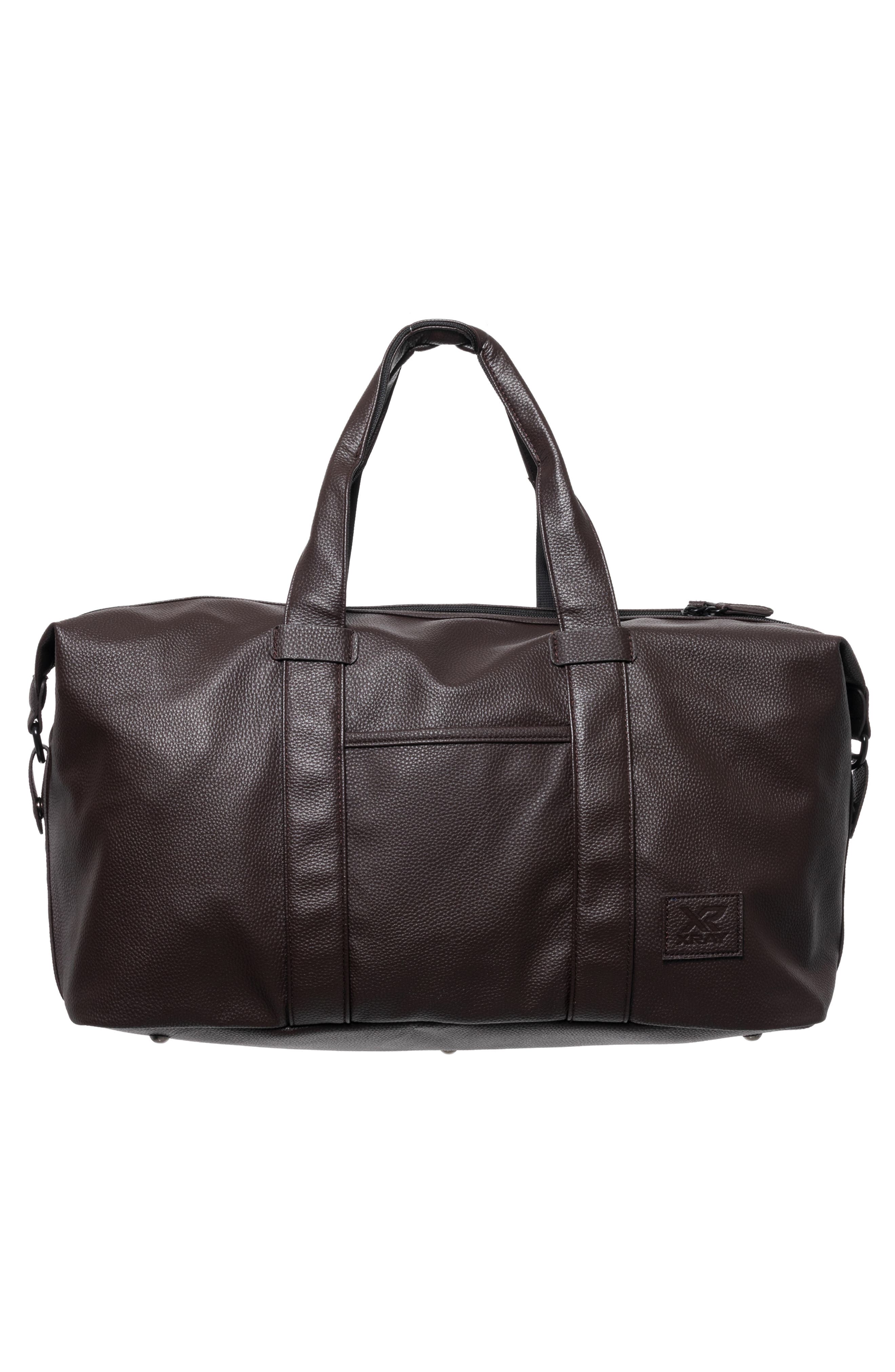 XRAY Pebbled Faux Leather Travel Duffle Bag Nordstromrack