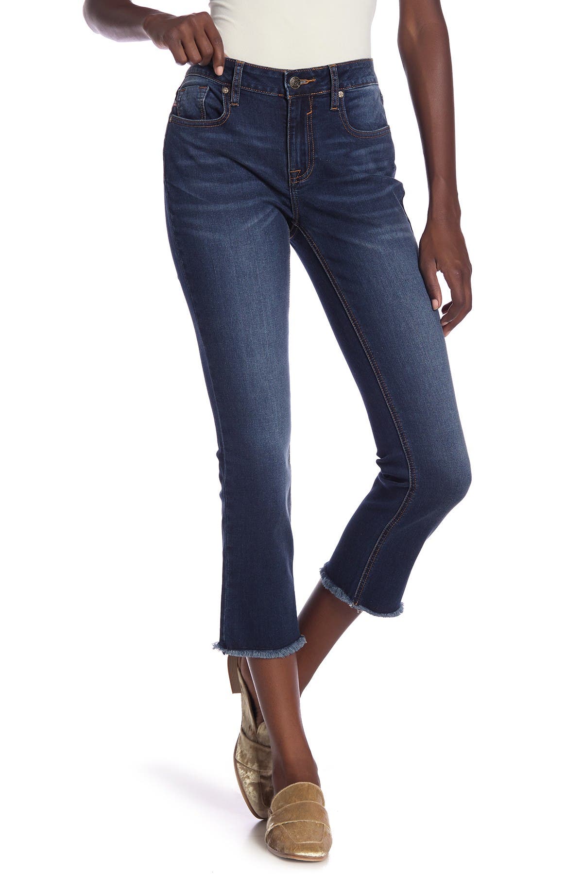 vigoss cropped jeans