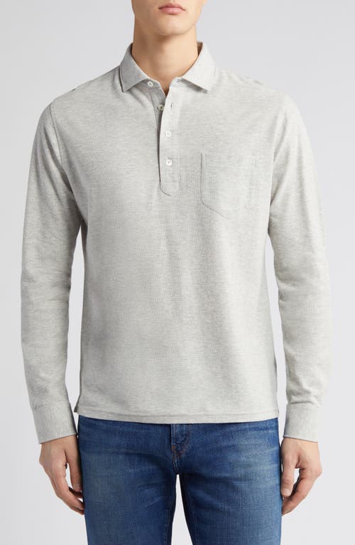 Peter Millar Crown Crafted Croxley Long Sleeve Polo at Nordstrom,