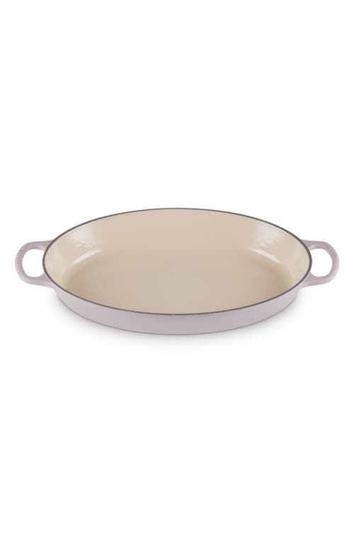 Le Creuset Signature 3 Quart Enameled Cast Iron Oval Baker In Shallot