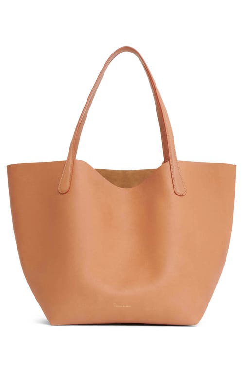 Shop Mansur Gavriel Everyday Soft Leather Tote In Cammello