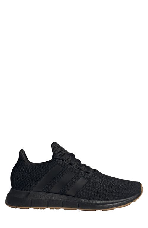 Shop Adidas Originals Adidas Swift Run 1.0 Sneaker In Black/black/black