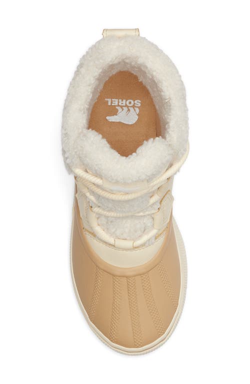 Shop Sorel Out N About Iv Chillz Waterproof Duck Boot In Honey White/canoe
