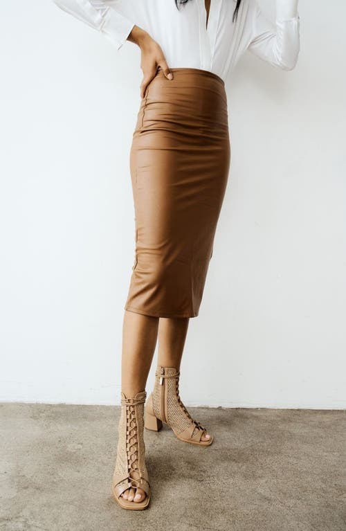 Daniella Shevel Frida Bootie In Brown