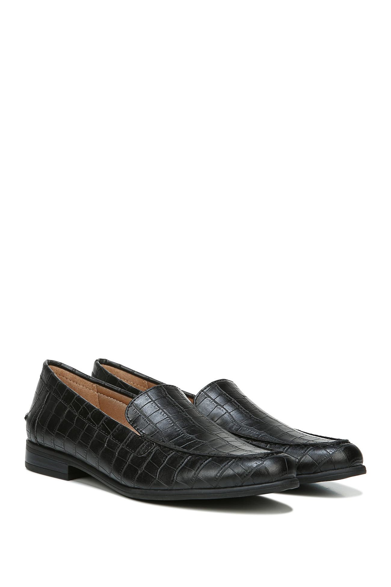 LifeStride | Margot Croc Embossed Loafer - Wide Width Available ...