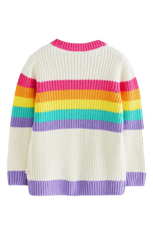 LITTLE BIRD LITTLE BIRD KIDS' STRIPE CREWNECK SWEATER
