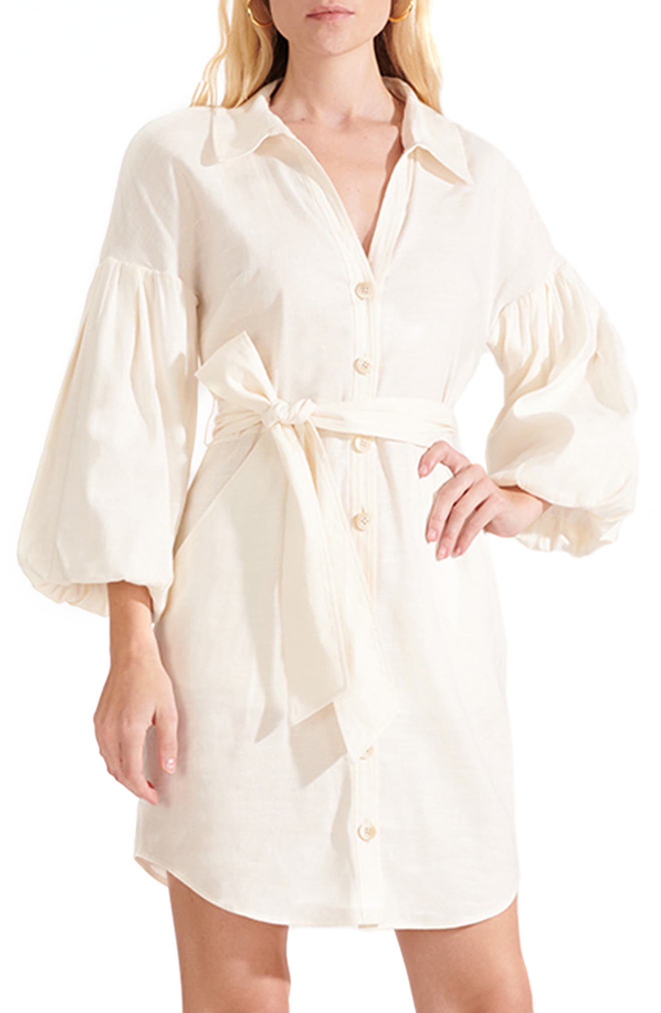 veronica beard linen dress