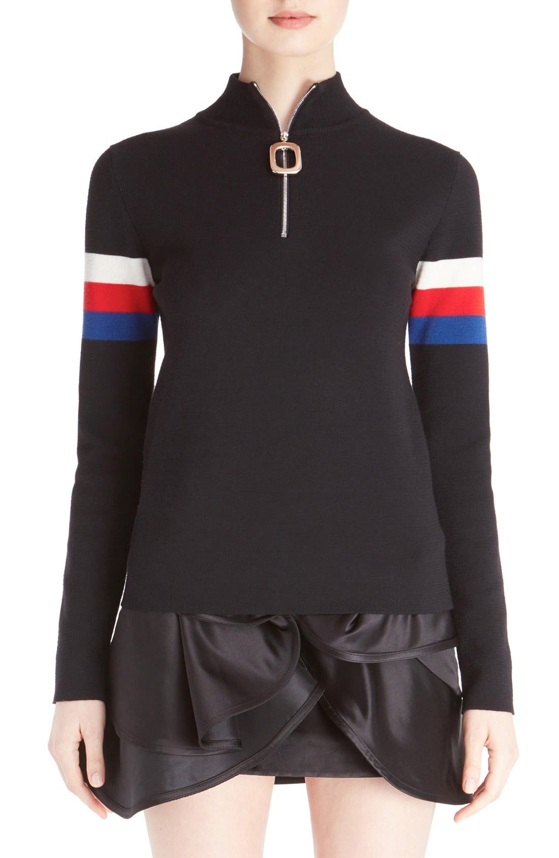 jw anderson zip sweater