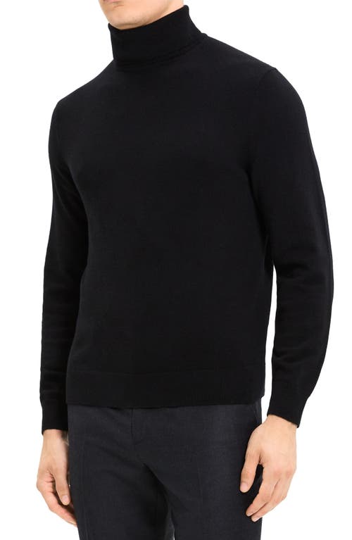 Shop Theory Hilles Cashmere Turtleneck In Black