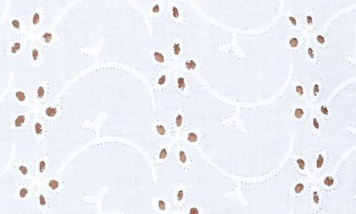 Princess Polly Parle Broderie Anglaise Strapless Top In Ivory