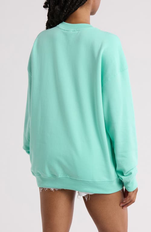 Billabong Boyfriends Back Sweatshirt In Spearmint