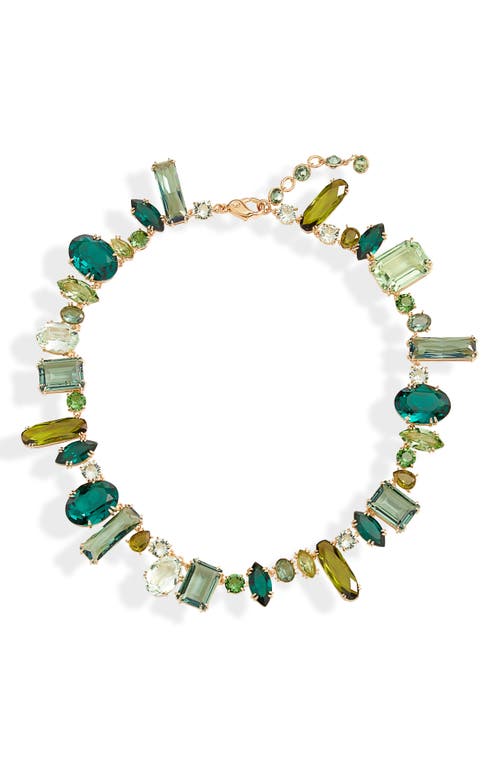 Swarovski Gema Halskette In Green Multicolored