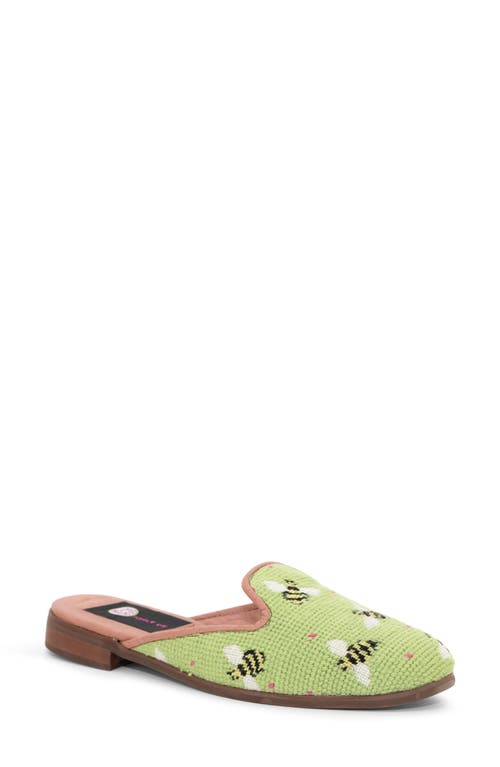ByPaige Needlepoint Mule Bees On Lime at Nordstrom,