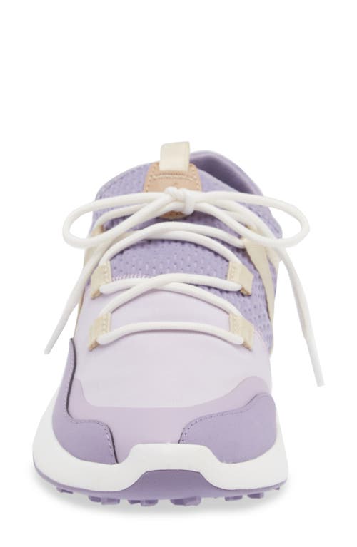 Shop Olukai Kawela Waterproof Spikeless Golf Shoe In Lilac/puka