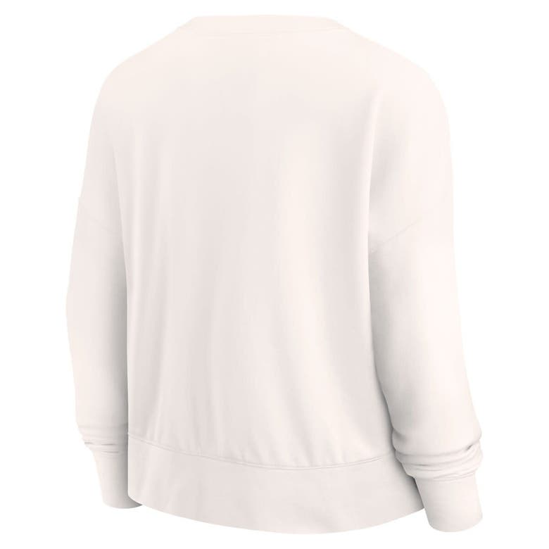 Shop Fanatics Branded Cream Milwaukee Bucks Close The Game Pullover Sweatshirt