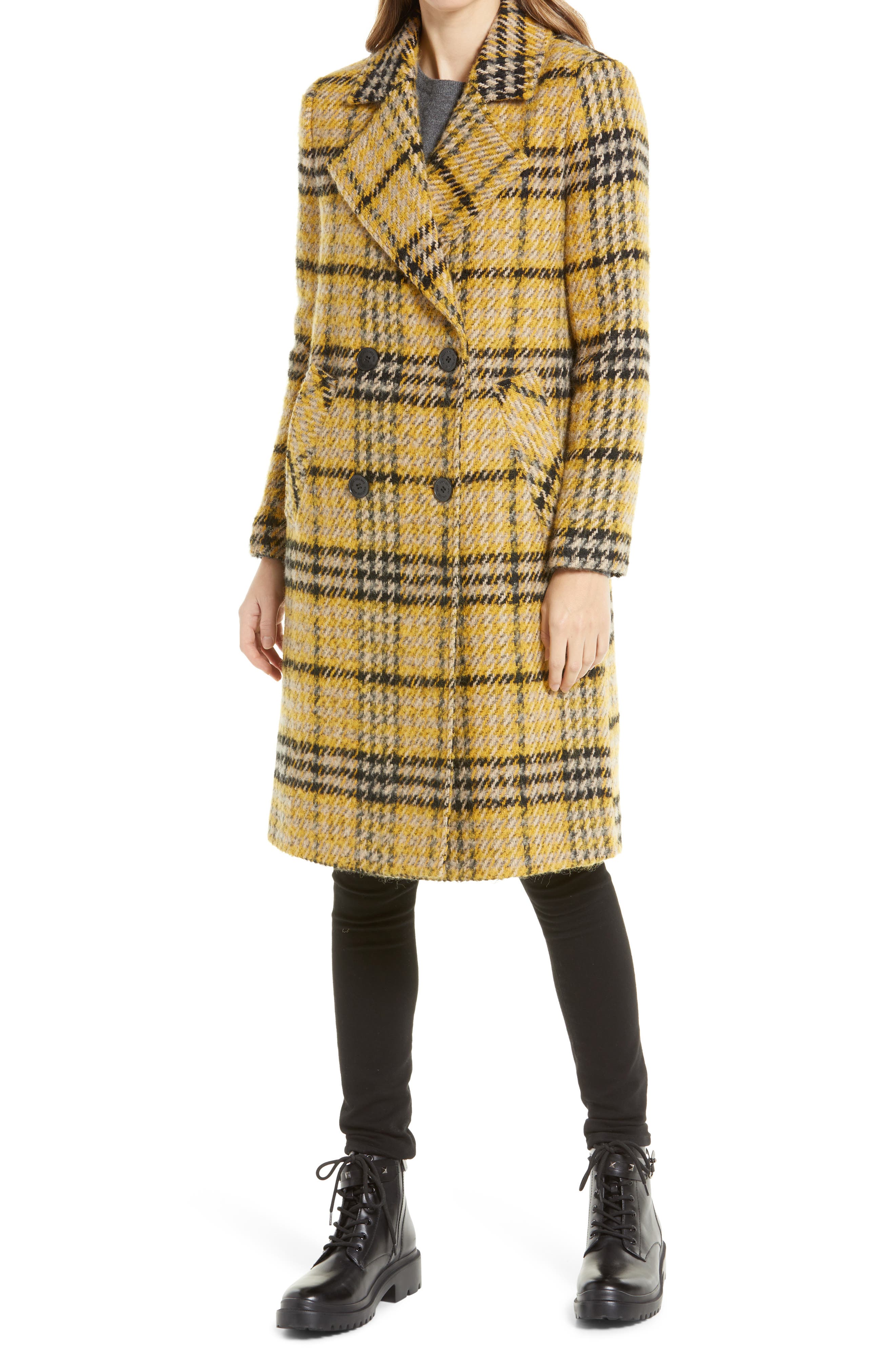 sam edelman plaid coat