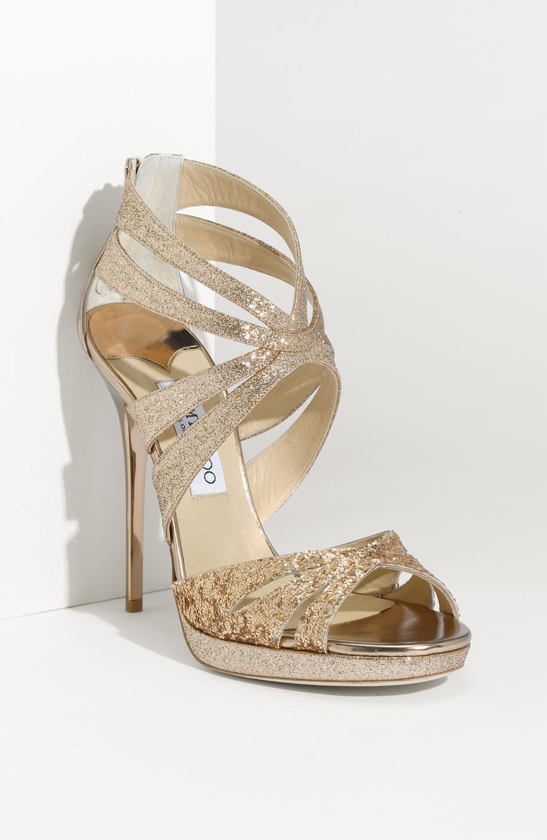 Jimmy Choo 'Garland' Glitter Sandal | Nordstrom