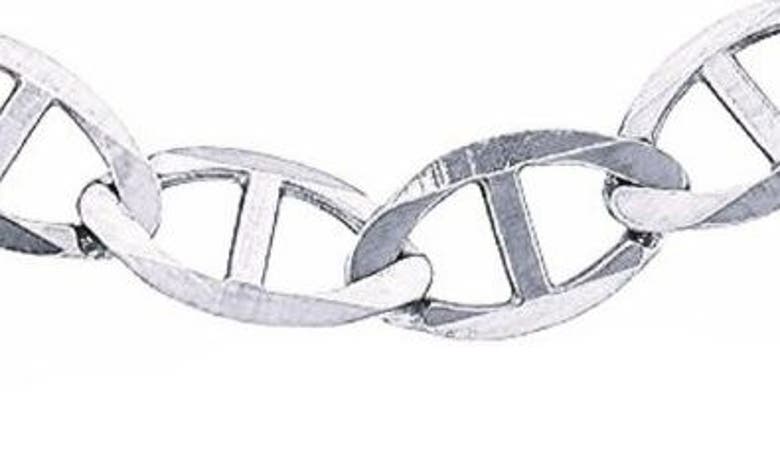 Best Silver Flat Mariner Chain Necklace In Silver