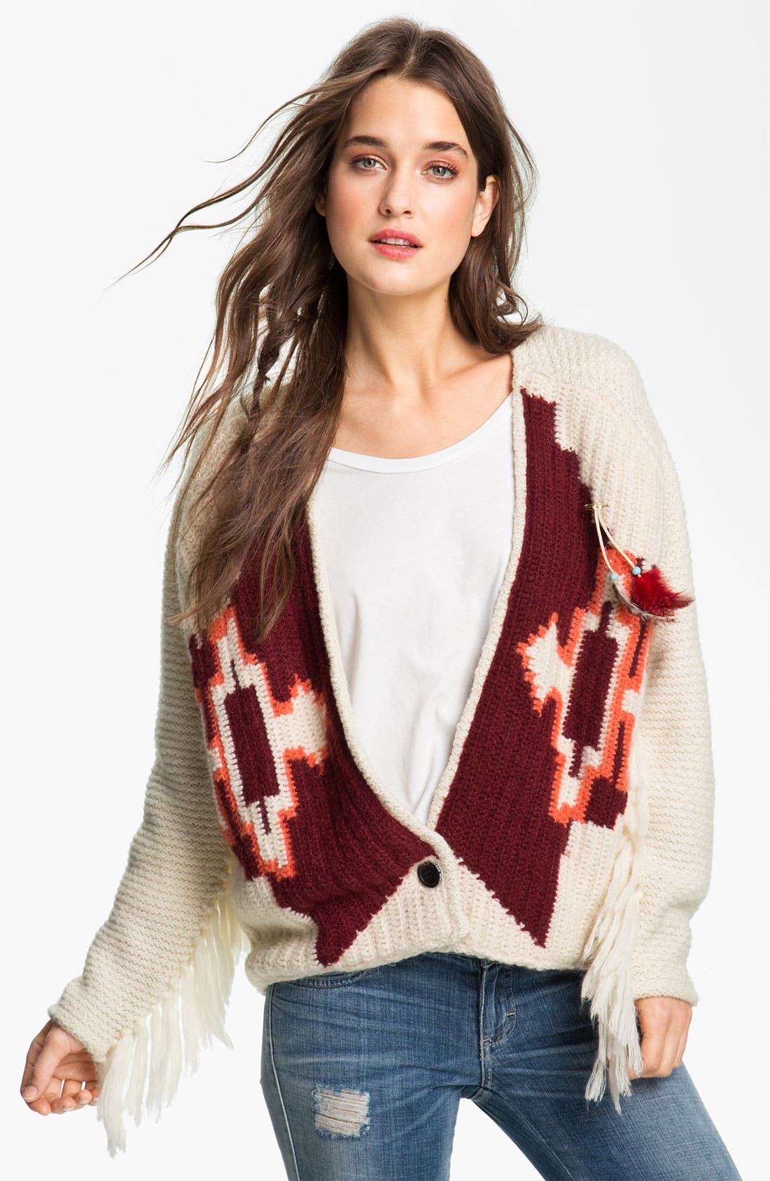 Maison Scotch Western Cardigan Nordstrom