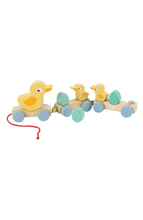 Tender Leaf Toys Pull Along Ducks Toy in Yellow at Nordstrom
