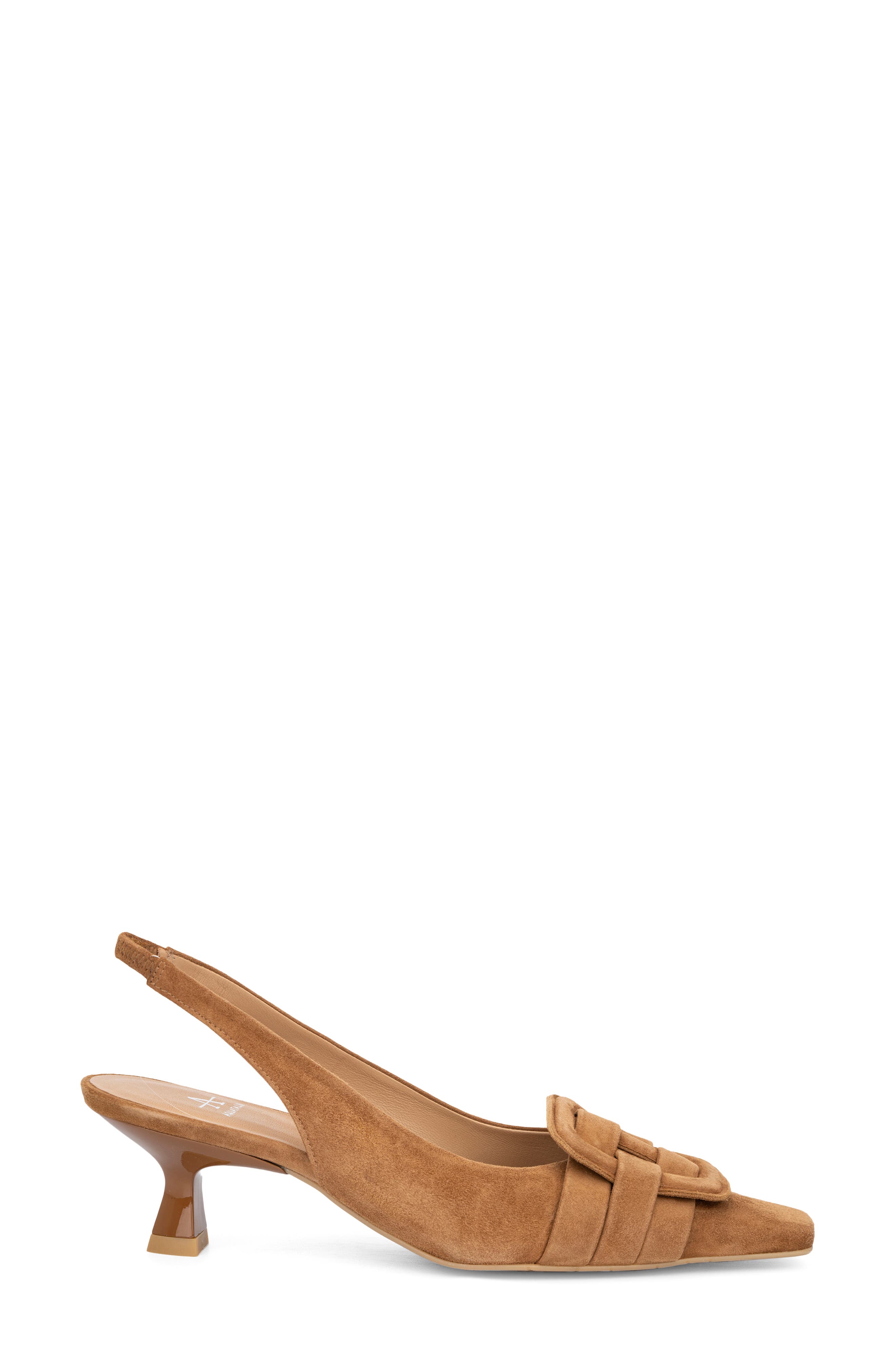 Aquatalia Adrienn Slingback Pump in Caffe Smart Closet