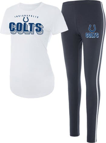 Women's Concepts Sport White/Charcoal San Francisco 49ers Sonata T-Shirt &  Leggings Sleep Set