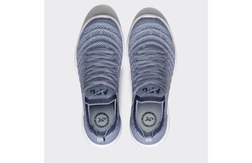 Shop Apl Athletic Propulsion Labs Techloom Wave Sneakers In Slate/navy/ribbed