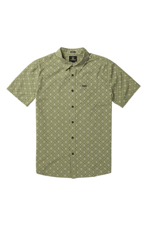 Stone Mash Short Sleeve Button-Up Shirt