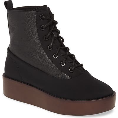 Kelsi Dagger Brooklyn Freeze Platform Bootie- Black