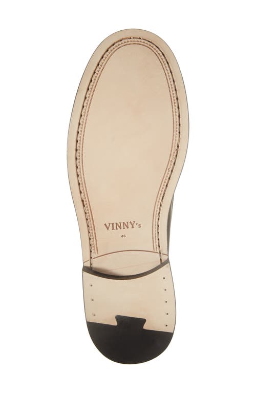 Shop Vinny's Yardee Bit Loafer In Dark Brown Two Tone