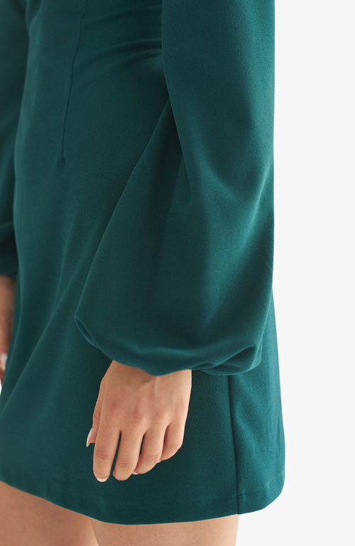 Shop Nanas Nana's Amira Dress In Emerald Green