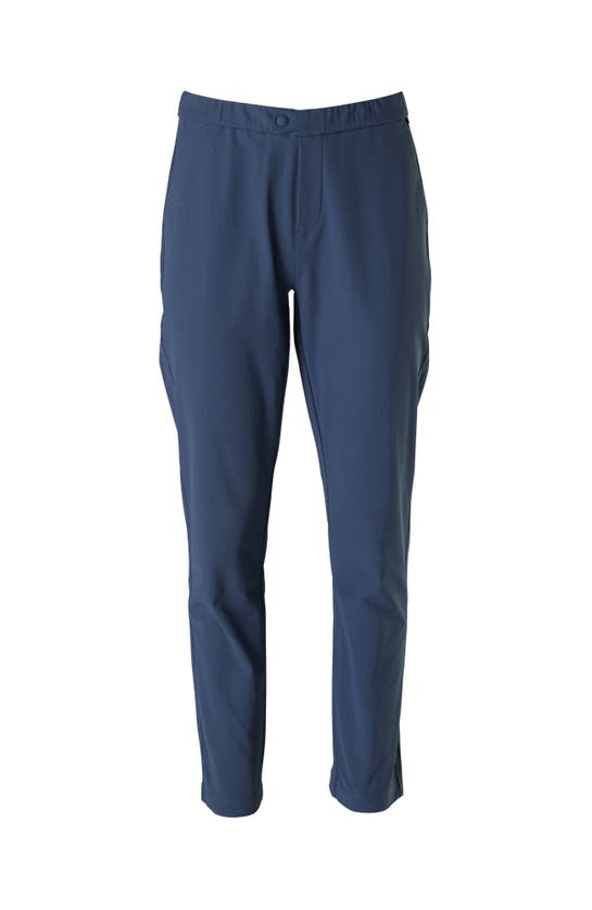 Shop Tracksmith Rapid Transit Pants In Indigo