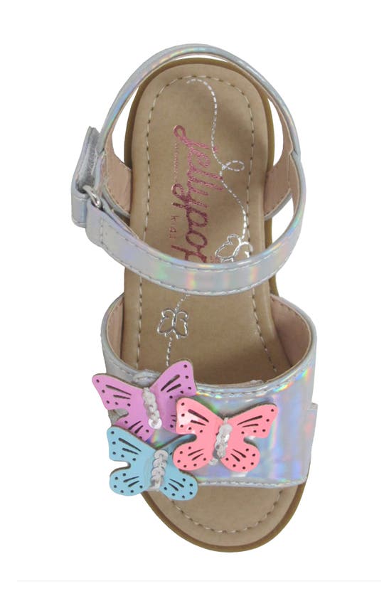 Shop Jellypop Kids' Lil Sheba Sandal In Silver Multi