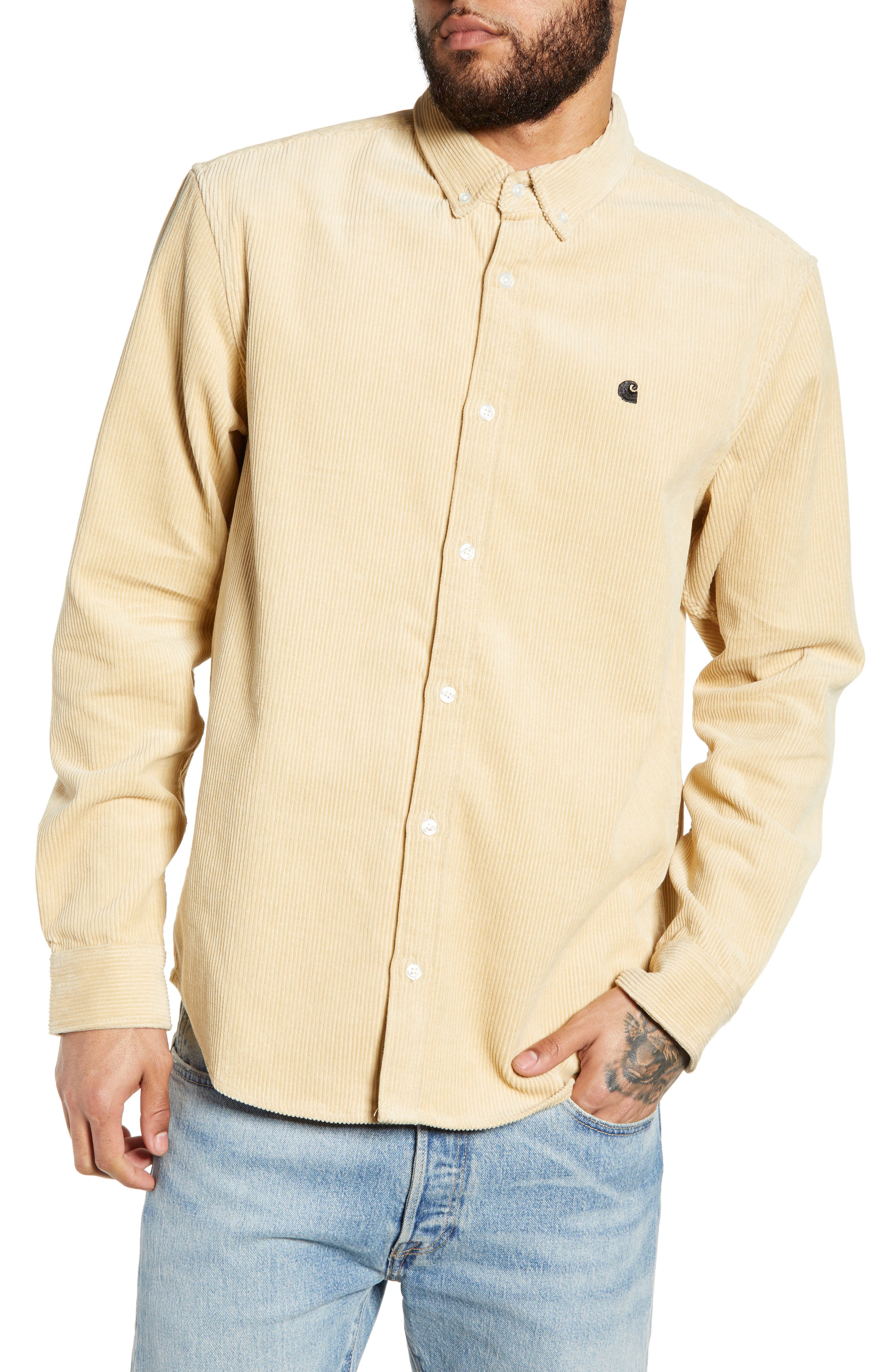 carhartt corduroy shirt