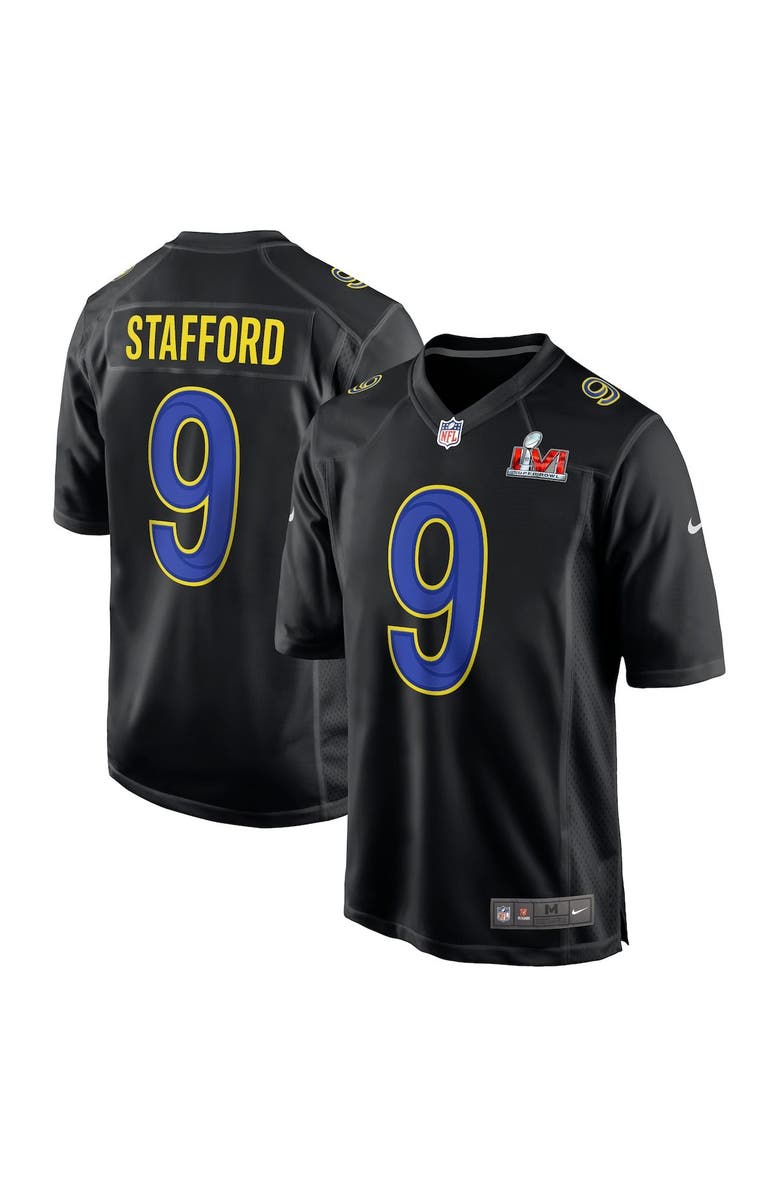سوبرناتشورال NIKE Men's Nike Matthew Stafford Black Los Angeles Rams Super Bowl ... سوبرناتشورال