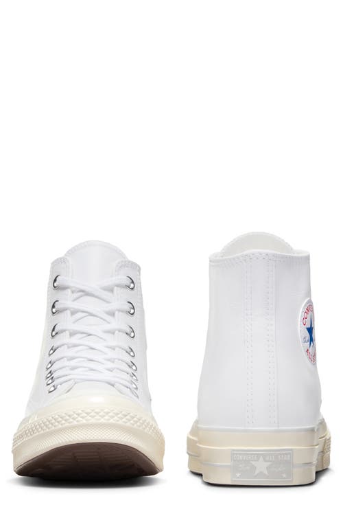 Shop Converse Gender Inclusive Chuck 70 High Top Sneaker In White/fossilized/egret