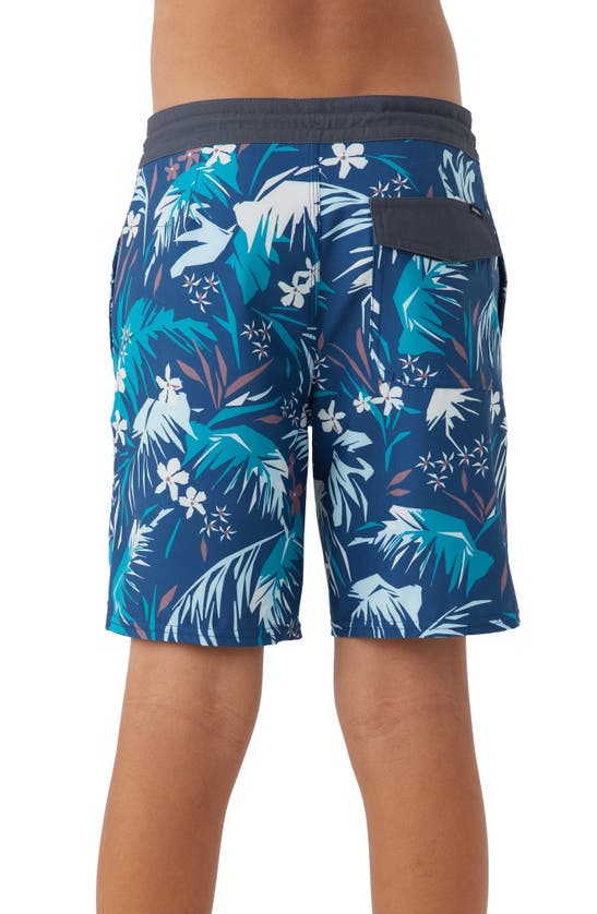 Shop O'neill Kids' Cruzer Swim Trunks In Indigo