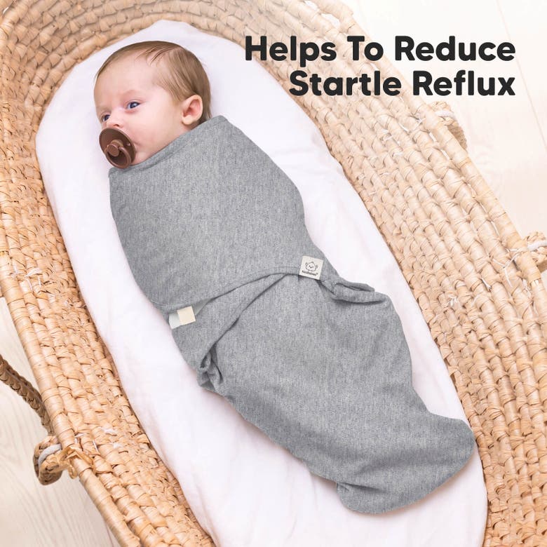 Keababies 3-pack Soothe Zippy Swaddle Wrap In Cloud