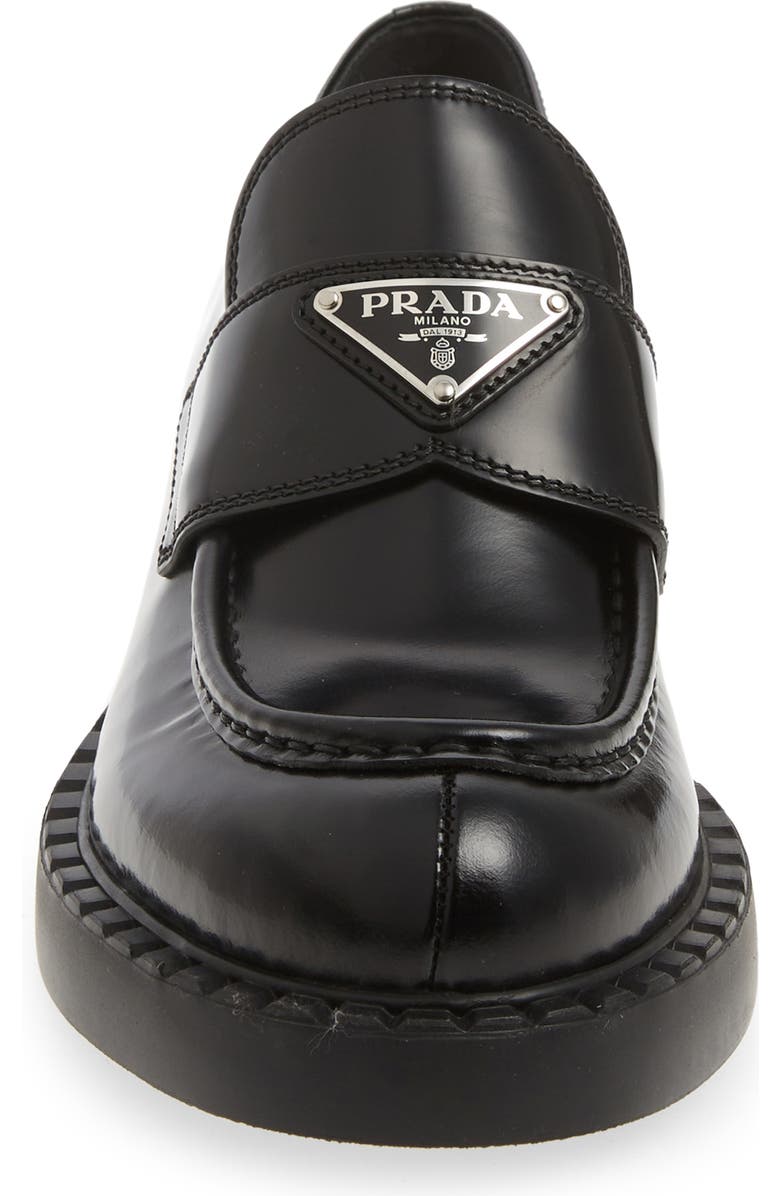Prada Triangle Logo Loafer (Women) | Nordstrom