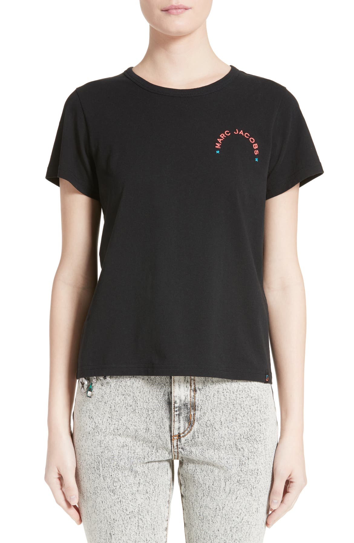 MARC JACOBS Embroidered Tee | Nordstrom