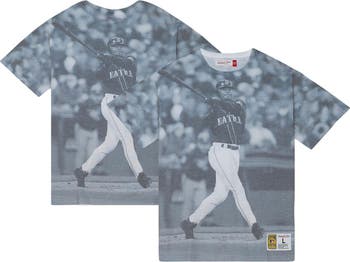 Mitchell & Ness Men's Mitchell & Ness Ken Griffey Jr. Seattle Mariners  Cooperstown Collection Highlight Sublimated Player Graphic T-Shirt