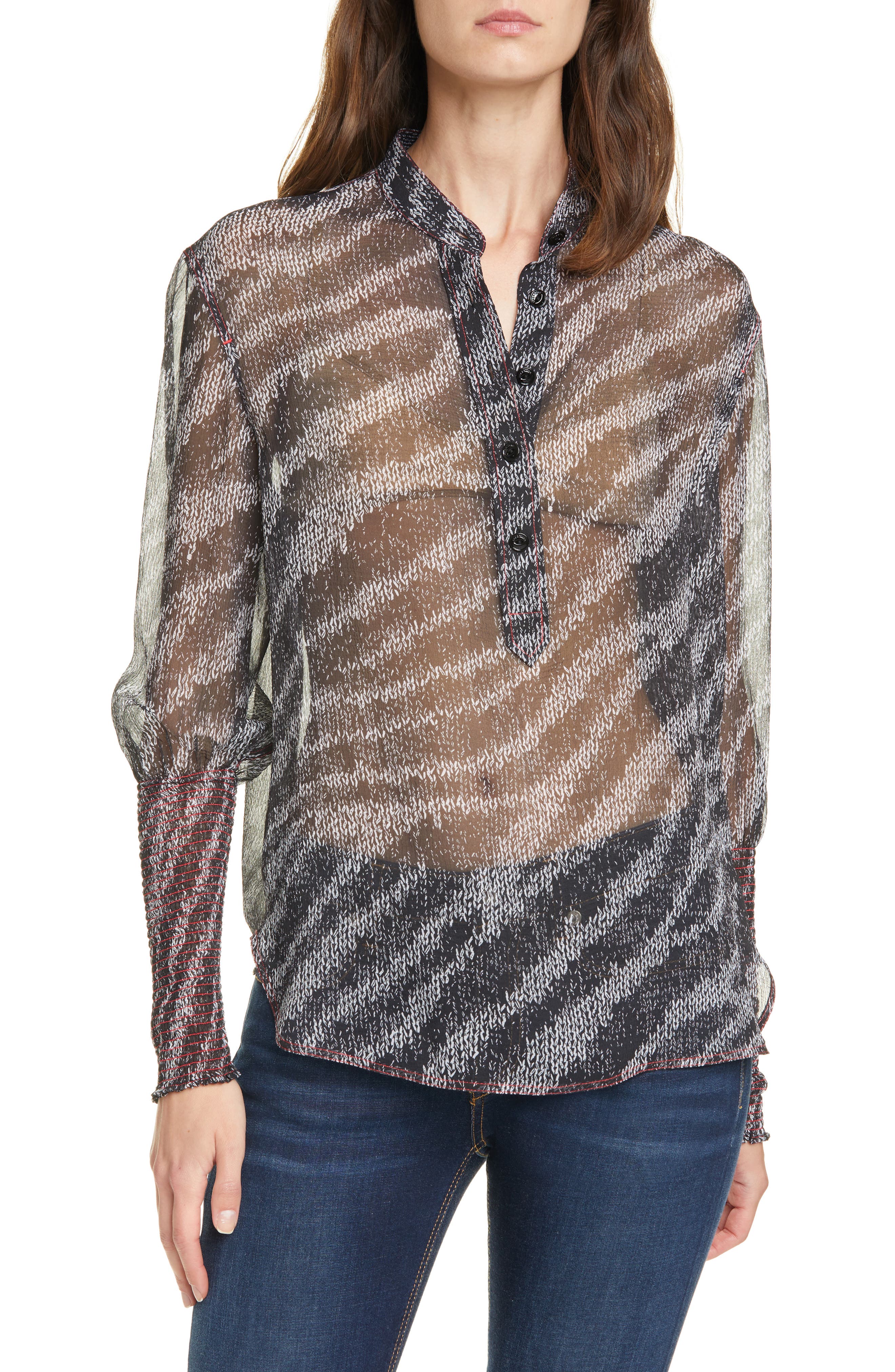 rag and bone silk top