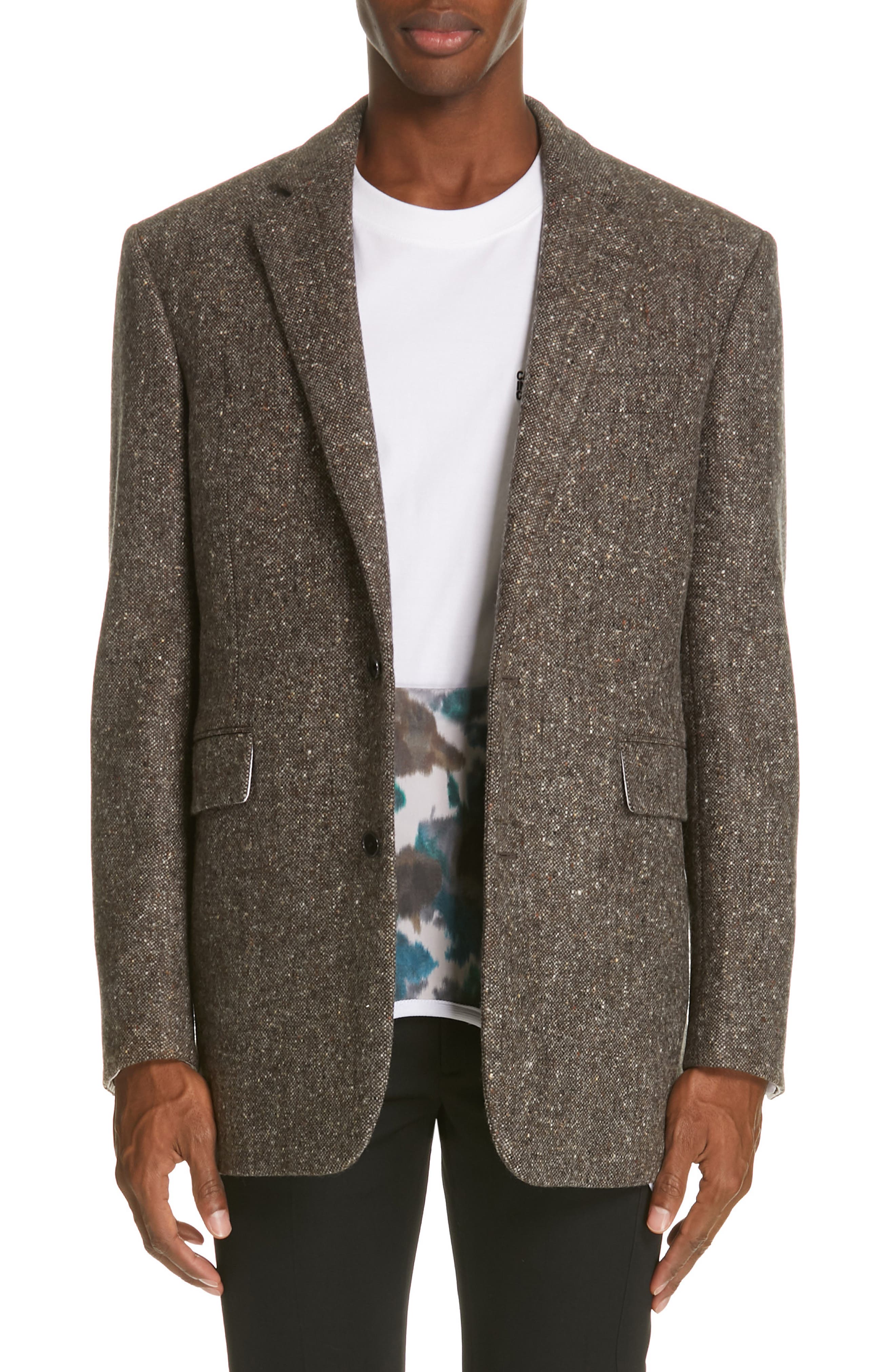 calvin klein tweed jacket