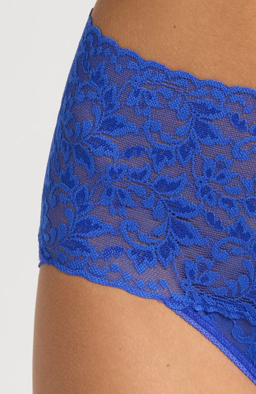 Shop Hanky Panky Retro V-kini Briefs In Blue Solace