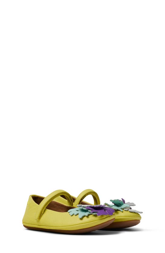 Shop Camper Right Ballet Flat In Bright Yellow