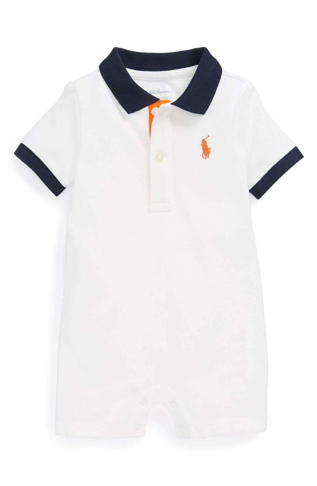 Ralph Lauren Polo Romper (Baby Boys) Nordstrom