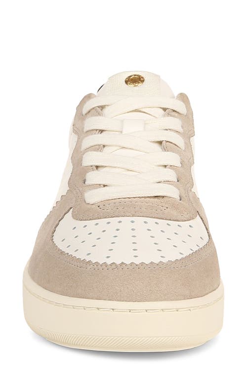 Veronica Beard Lennox Sneaker In White/leopard