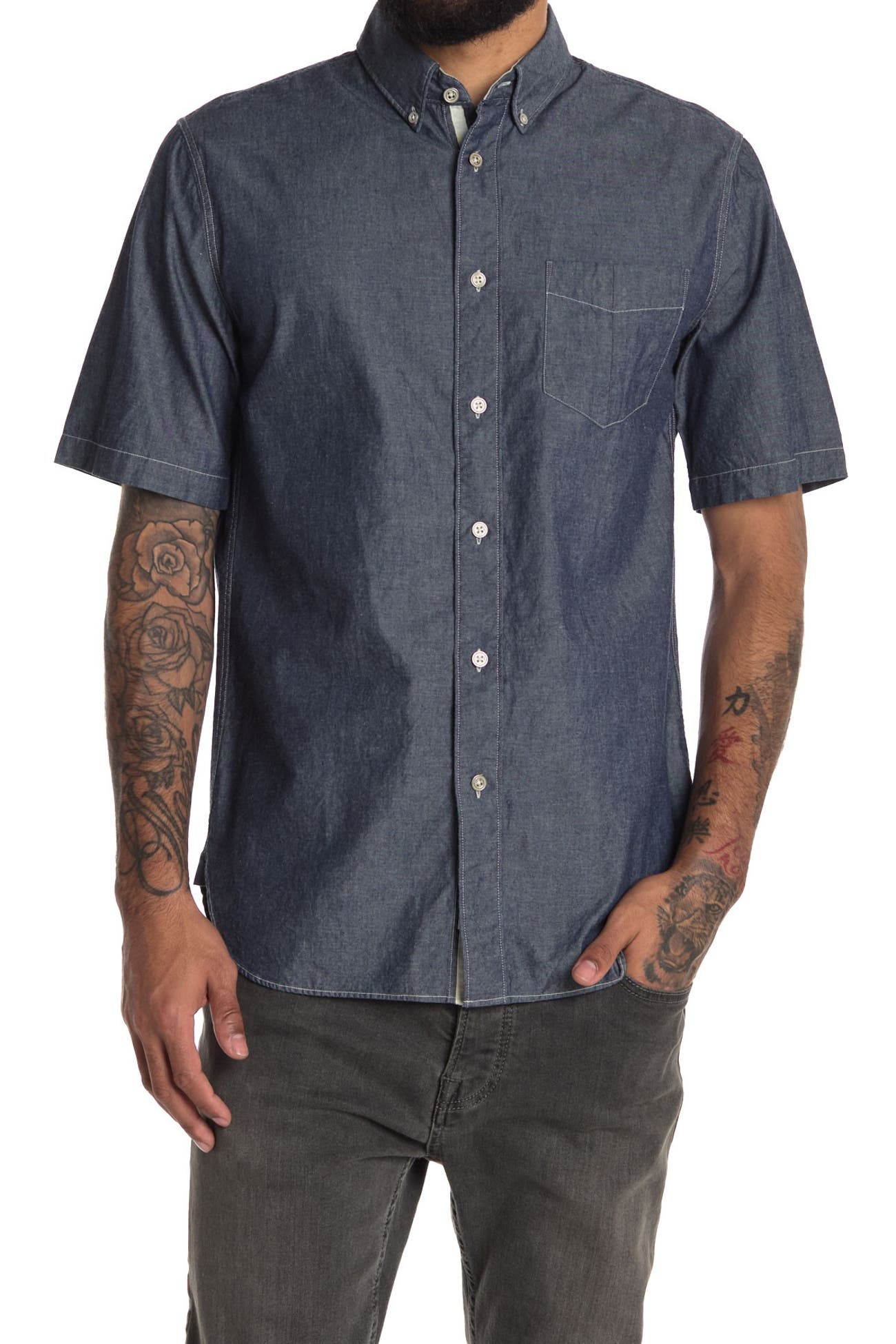 Rag & Bone | Short Sleeve Standard Issue Shirt | Nordstrom Rack