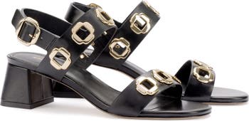 Larroudé Milan Block Heel Sandal (Women) | Nordstrom